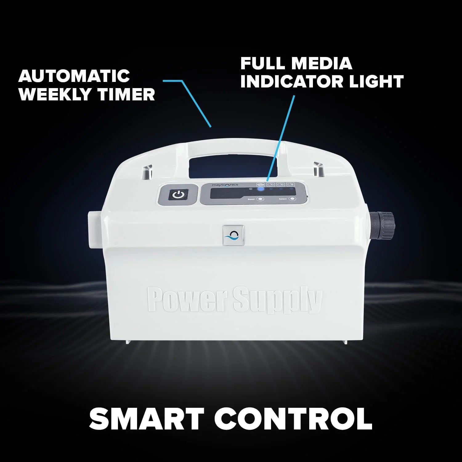 Premier Robotic Pool Cleaner (2025 Model) with Multimedia, Oversized Leaf Bag, Standard & Ultrafine Filters, Weekly Timer, Waterline Cleaning & More �� for In-ground Swimming Pools up to 50ft